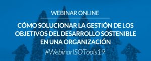 Webinar Isotools C Mo Solucionar La Gesti N De Los Objetivos Del Desarrollo Sostenible En Una